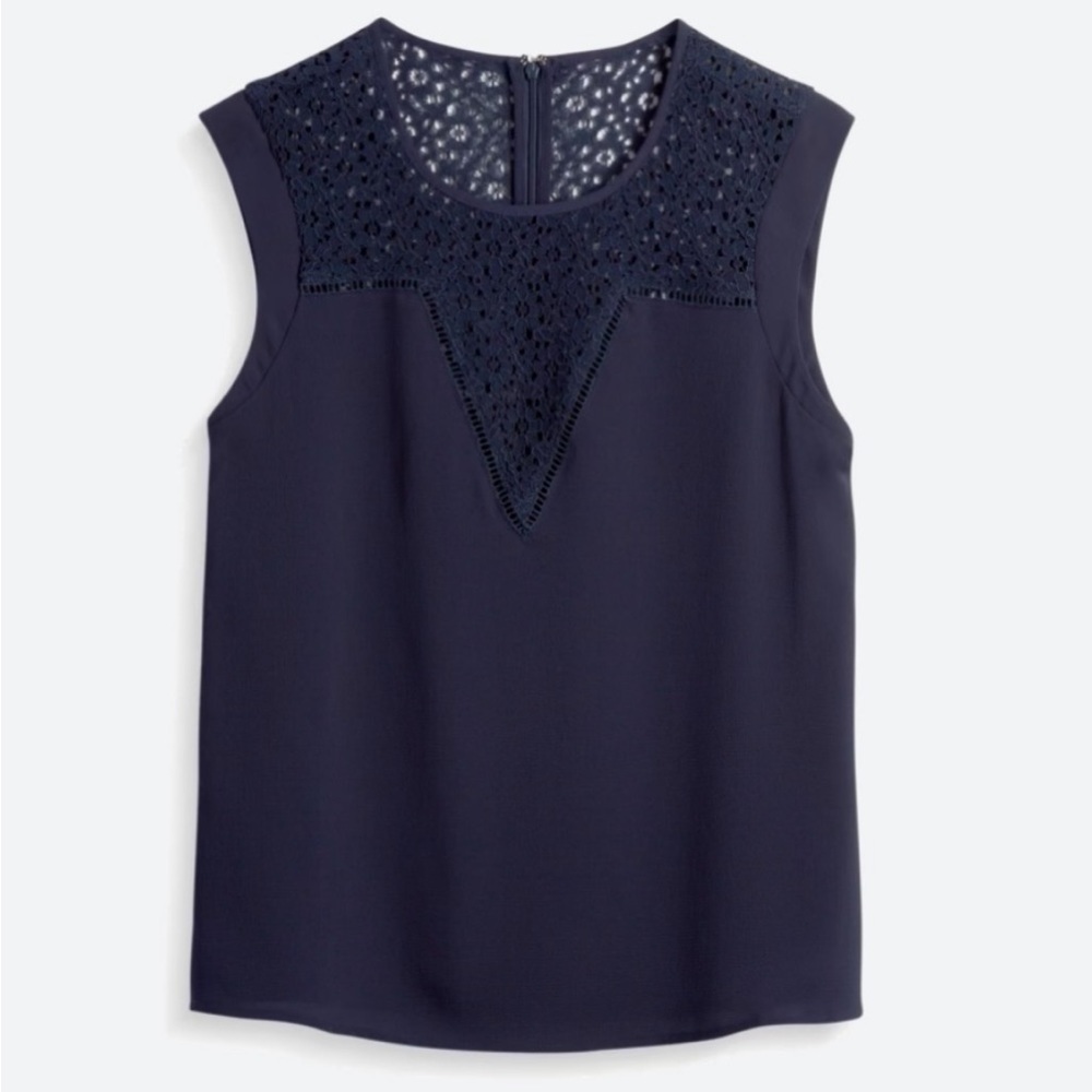 Dardie Lace Inset Blouse